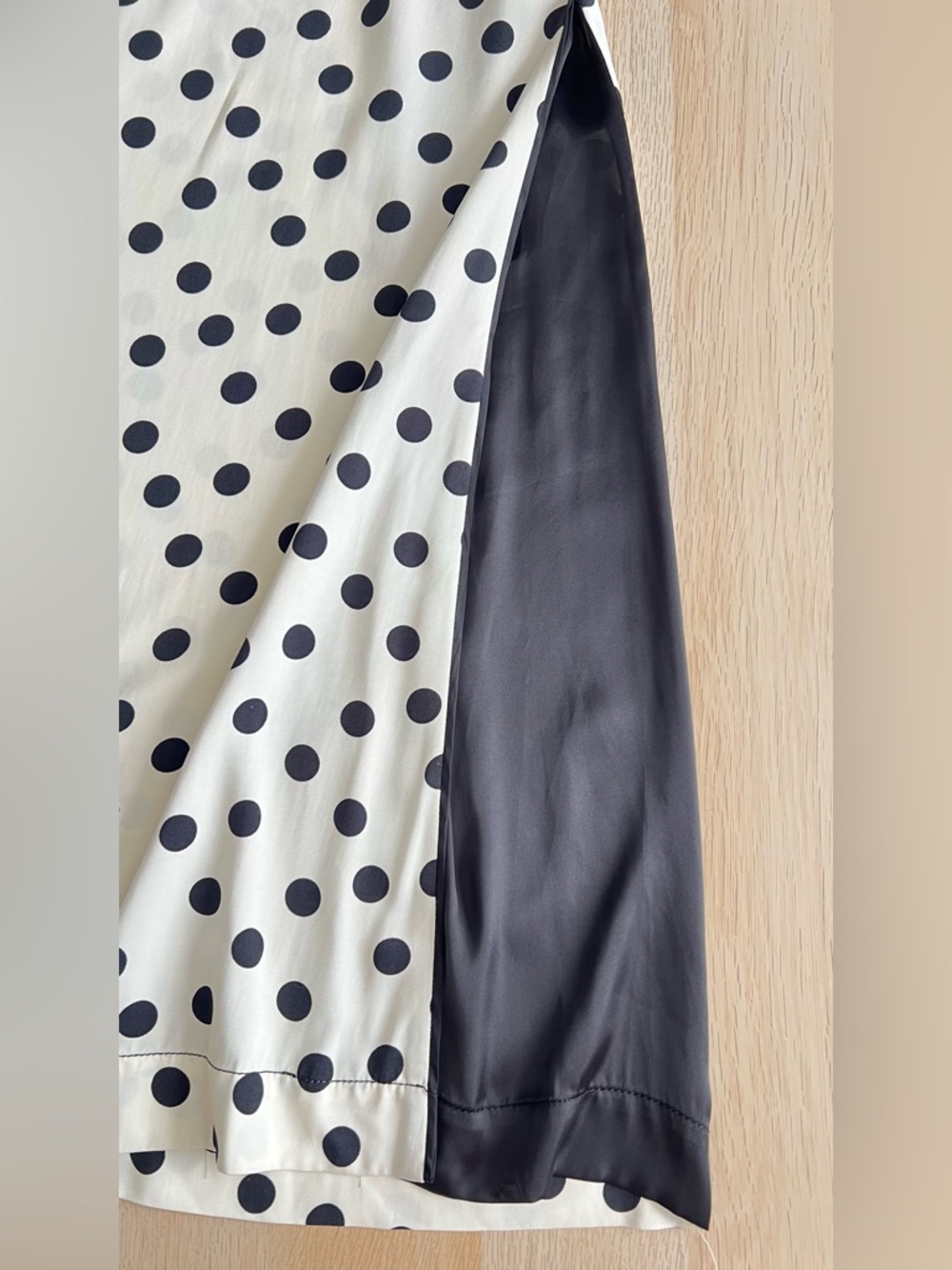 Zara Limited Edition Polka Dot Slip Dress M Midi Blogger Viral - Picture 9 of 14
